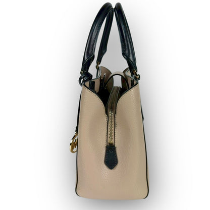 ５９ MICHAEL KORS マイケルコース 2Way ハンドバッグ ショルダーバッグ  ベージュ×ブラック