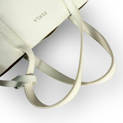 ６０ FURLA フルラ ハンドバッグ ホワイト 保存袋付き