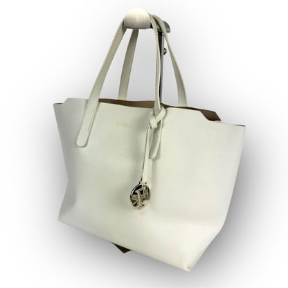６０ FURLA フルラ ハンドバッグ ホワイト 保存袋付き