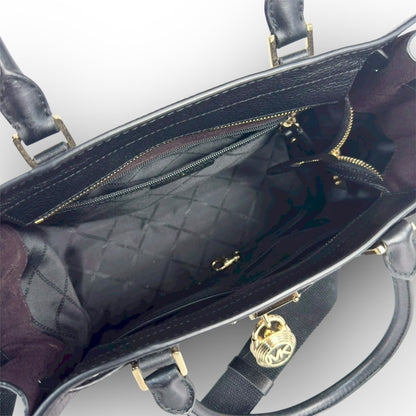 ６６ MICHAEL KORS マイケルコース 2Way ハンドバッグ ショルダーバッグ ブラック