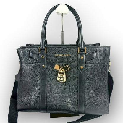 ６６ MICHAEL KORS マイケルコース 2Way ハンドバッグ ショルダーバッグ ブラック