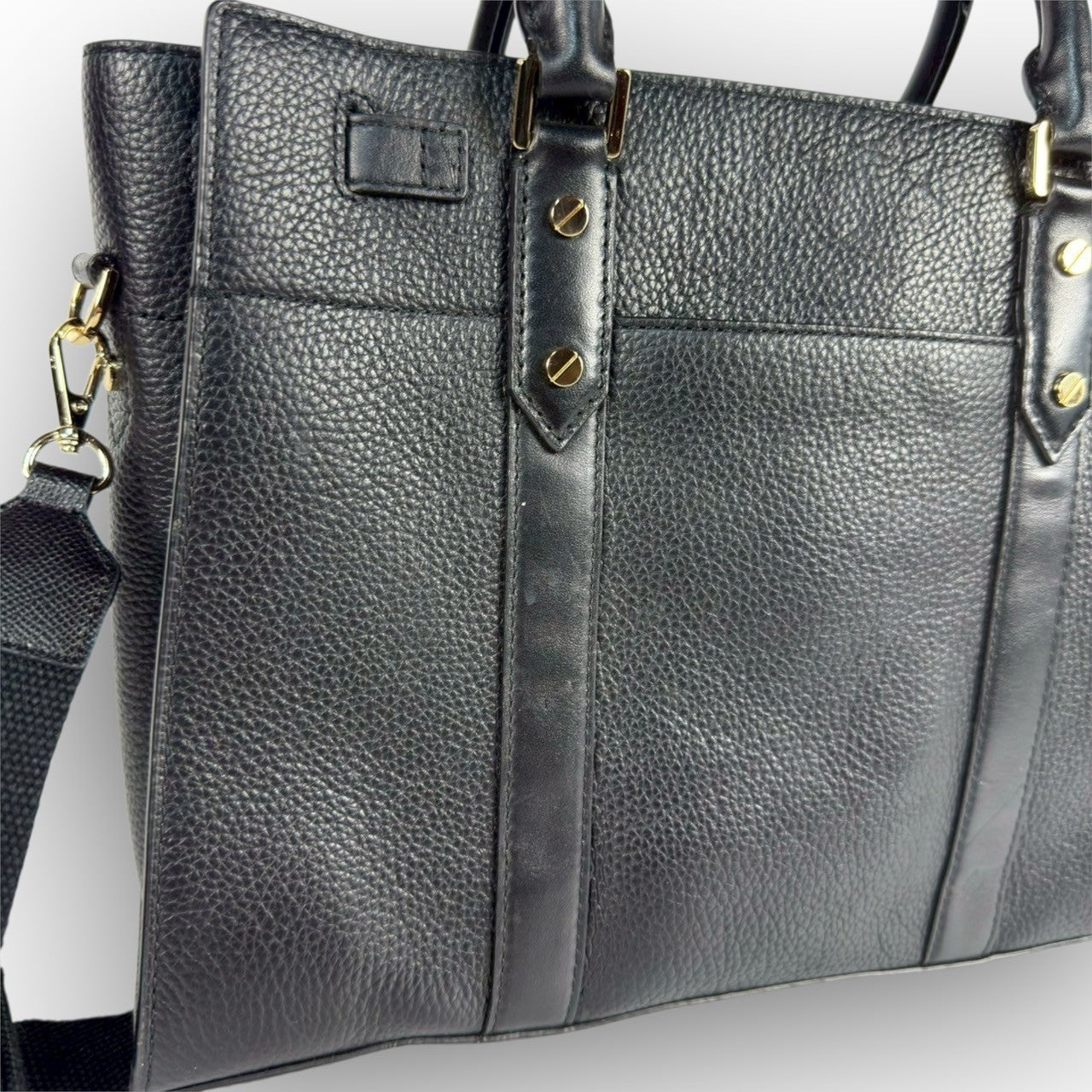 ６６ MICHAEL KORS マイケルコース 2Way ハンドバッグ ショルダーバッグ ブラック