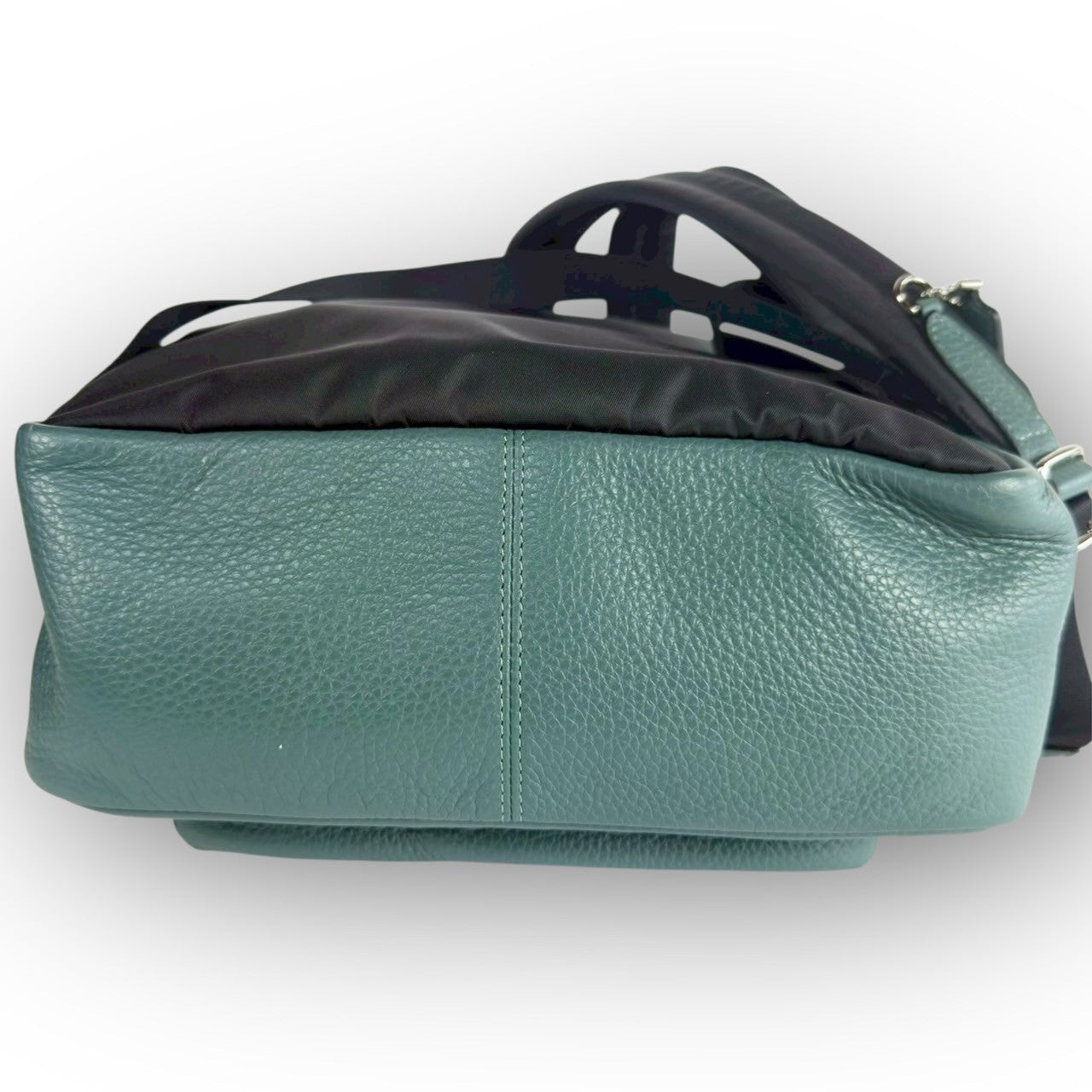 ７１ COACH コーチ リュック グリーン ×ブラック M1980 30550 カード付き