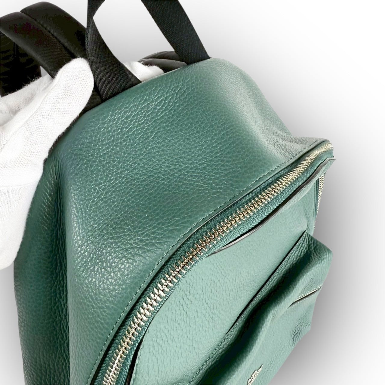 ７１ COACH コーチ リュック グリーン ×ブラック M1980 30550 カード付き