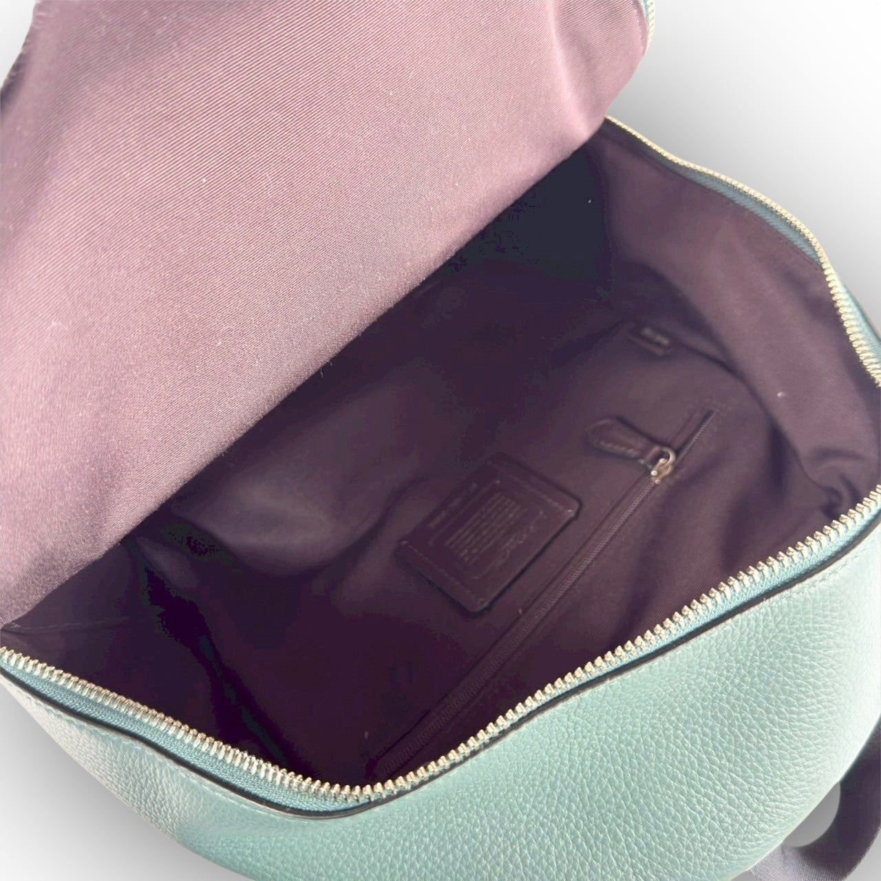 ７１ COACH コーチ リュック グリーン ×ブラック M1980 30550 カード付き
