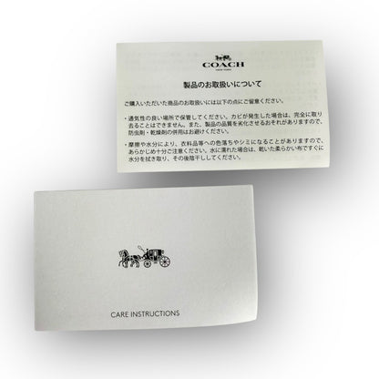 ７１ COACH コーチ リュック グリーン ×ブラック M1980 30550 カード付き