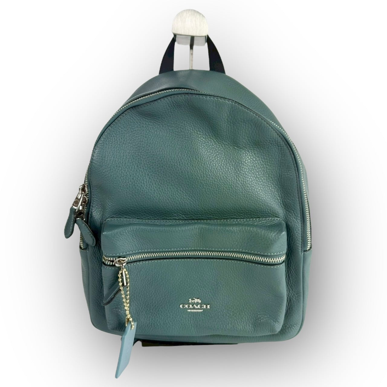 ７１ COACH コーチ リュック グリーン ×ブラック M1980 30550 カード付き