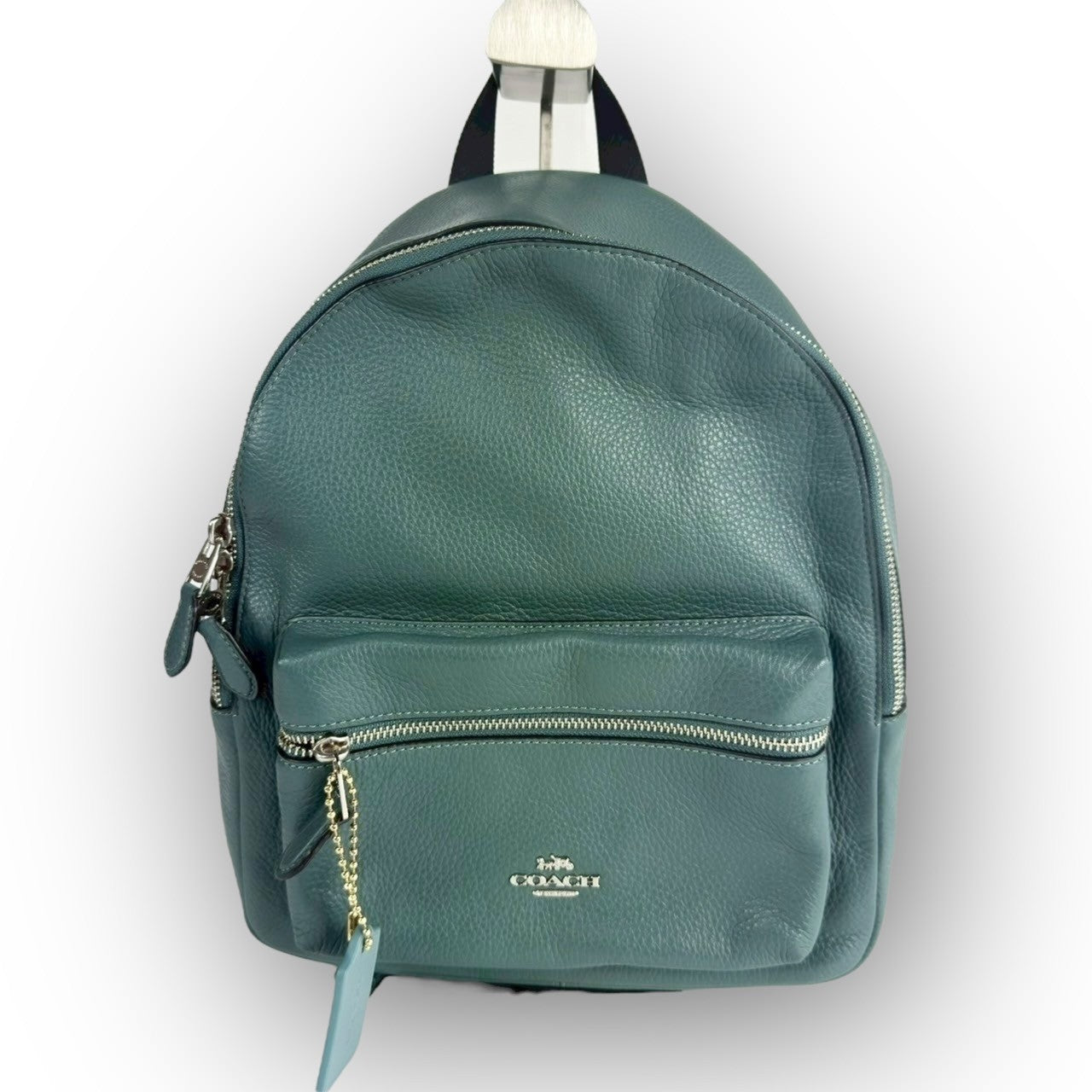 ７１ COACH コーチ リュック グリーン ×ブラック M1980 30550 カード付き