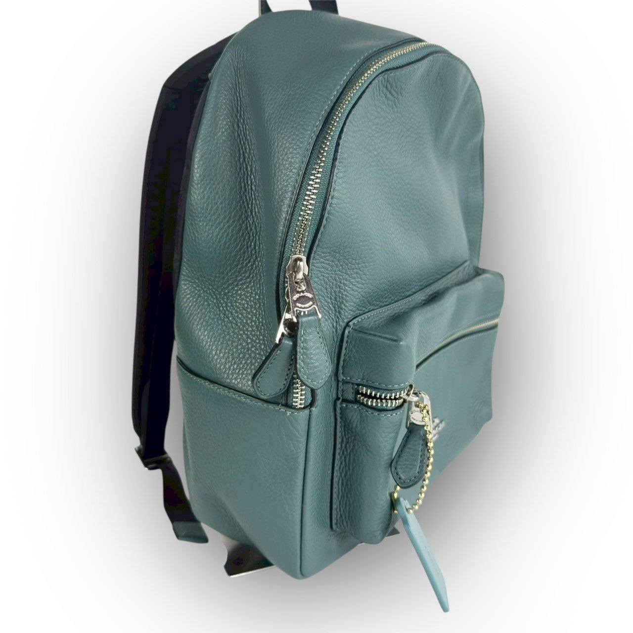 ７１ COACH コーチ リュック グリーン ×ブラック M1980 30550 カード付き