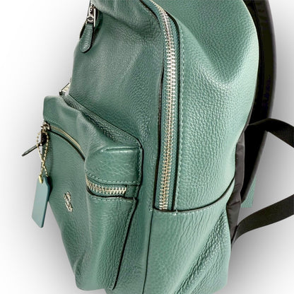 ７１ COACH コーチ リュック グリーン ×ブラック M1980 30550 カード付き