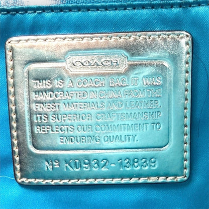 ７８ COACH コーチ トートバッグ 大容量  ポビー マルチカラー K0932 13839
