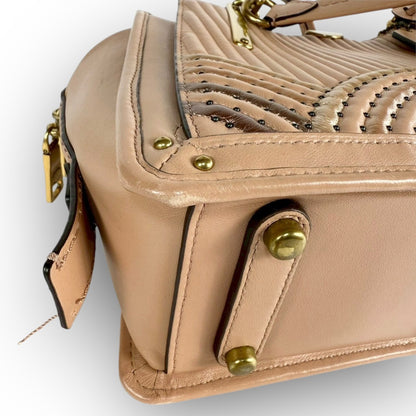 ８５ COACH コーチ ハンドバッグ サーモンピンク  K1880 68814