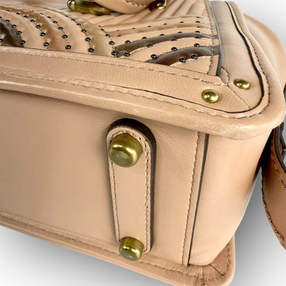 ８５ COACH コーチ ハンドバッグ サーモンピンク  K1880 68814
