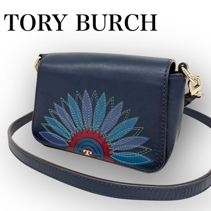 ８８ TORY BURCH トリーバーチ ミニショルダーバッグ ネイビー