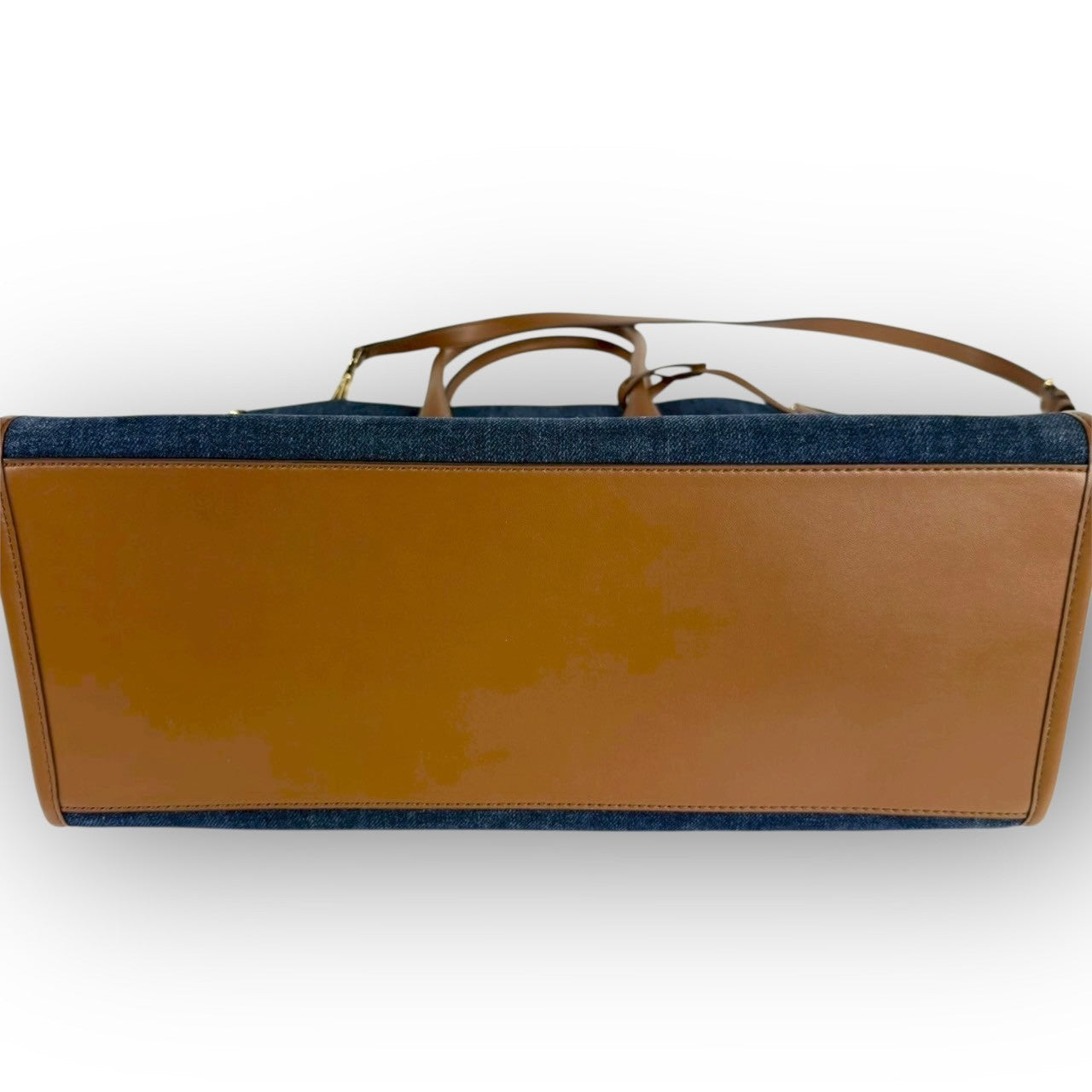 ９０ MICHAEL KORS マイケルコース トートバッグ  ショルダーバッグ ブルー ブラウン