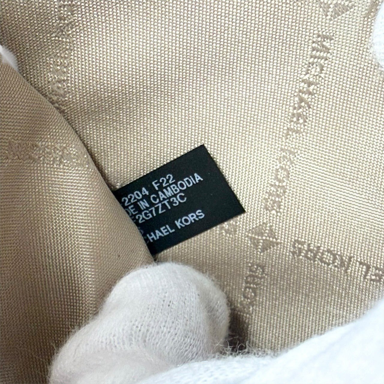 ９０ MICHAEL KORS マイケルコース トートバッグ  ショルダーバッグ ブルー ブラウン
