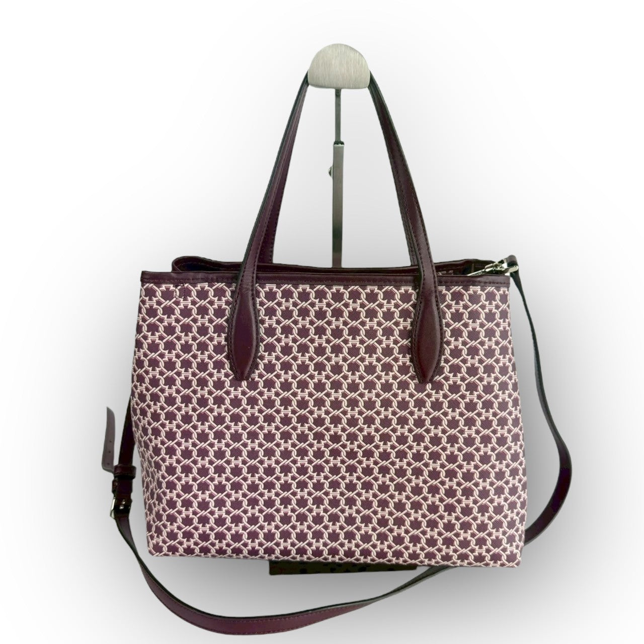 ９４ Kate Spade ケイトスペード 2way バッグ ショルダーバッグ ハンドバッグ ワインレッド