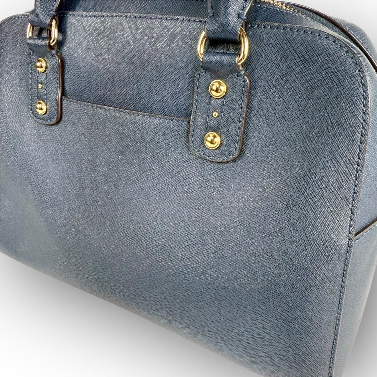 ９９ MICHAEL KORS マイケルコース ハンドバッグ ブルー ネイビー