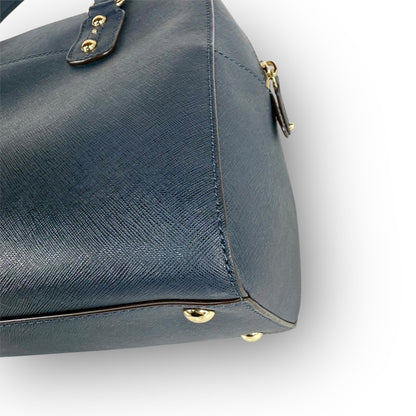 ９９ MICHAEL KORS マイケルコース ハンドバッグ ブルー ネイビー