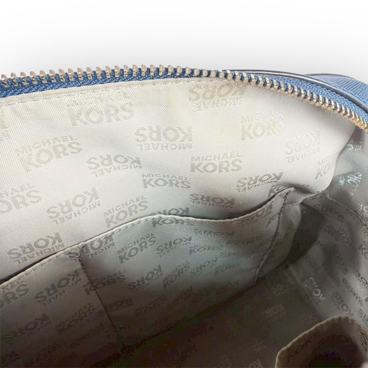 ９９ MICHAEL KORS マイケルコース ハンドバッグ ブルー ネイビー