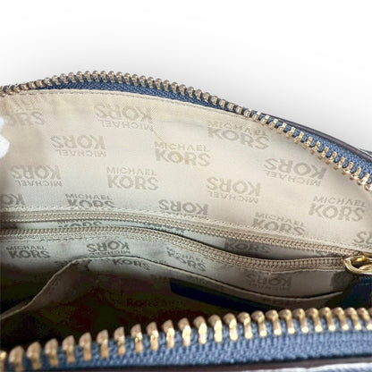９９ MICHAEL KORS マイケルコース ハンドバッグ ブルー ネイビー