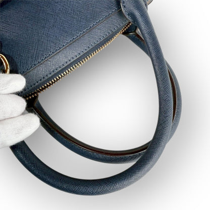 ９９ MICHAEL KORS マイケルコース ハンドバッグ ブルー ネイビー