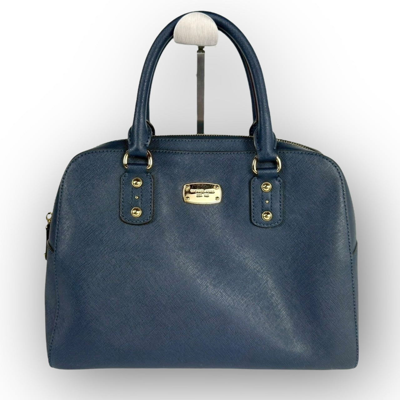 ９９ MICHAEL KORS マイケルコース ハンドバッグ ブルー ネイビー