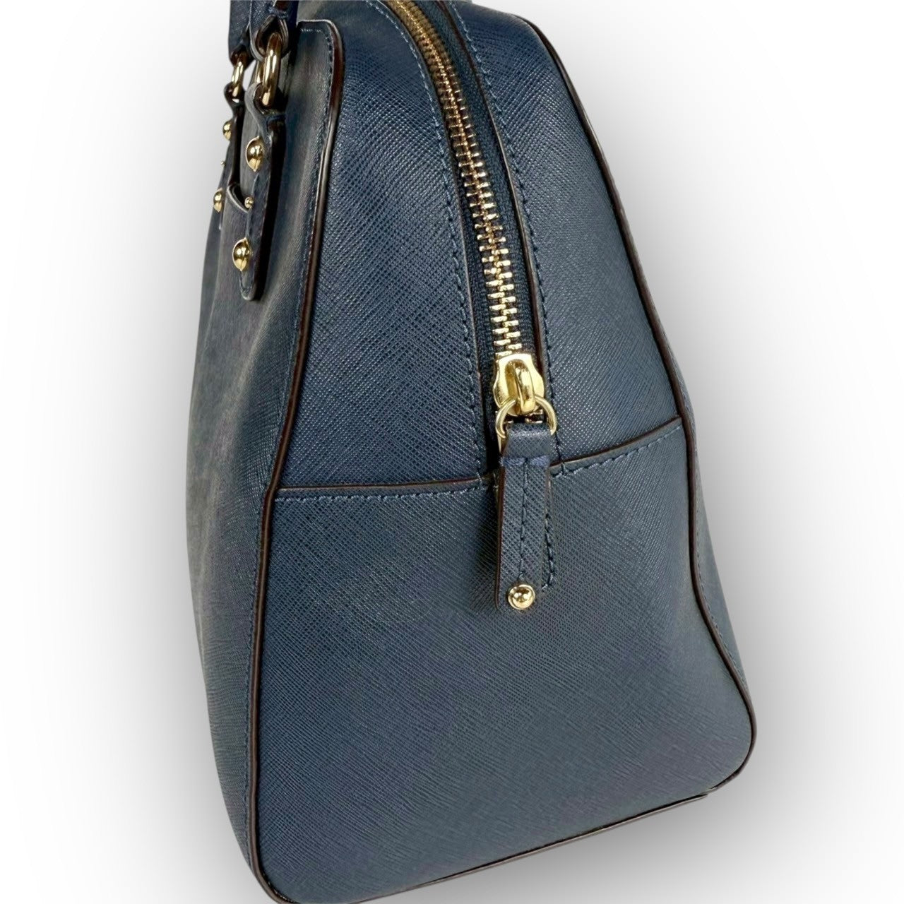 ９９ MICHAEL KORS マイケルコース ハンドバッグ ブルー ネイビー