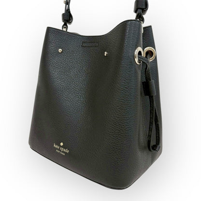 １００ KateSpade ケイトスペード 2way ハンドバッグ ショルダーバッグ ブラック