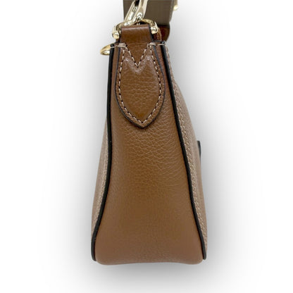１０５ FURLA フルラ  アテナ 近年モデル ミニ ショルダーバッグ  キャメル