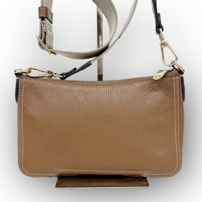 １０５ FURLA フルラ  アテナ 近年モデル ミニ ショルダーバッグ  キャメル