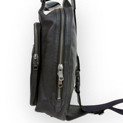 １０８ COACH コーチ メンズ メッセンジャー バッグ ブラック