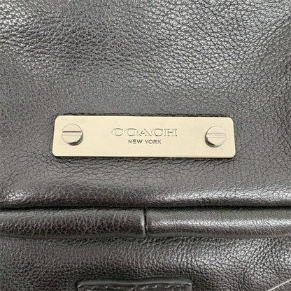 １０８ COACH コーチ メンズ メッセンジャー バッグ ブラック
