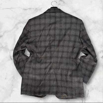 新品 BYRON バイロン ビジネススーツ	AB4　グレー チェック