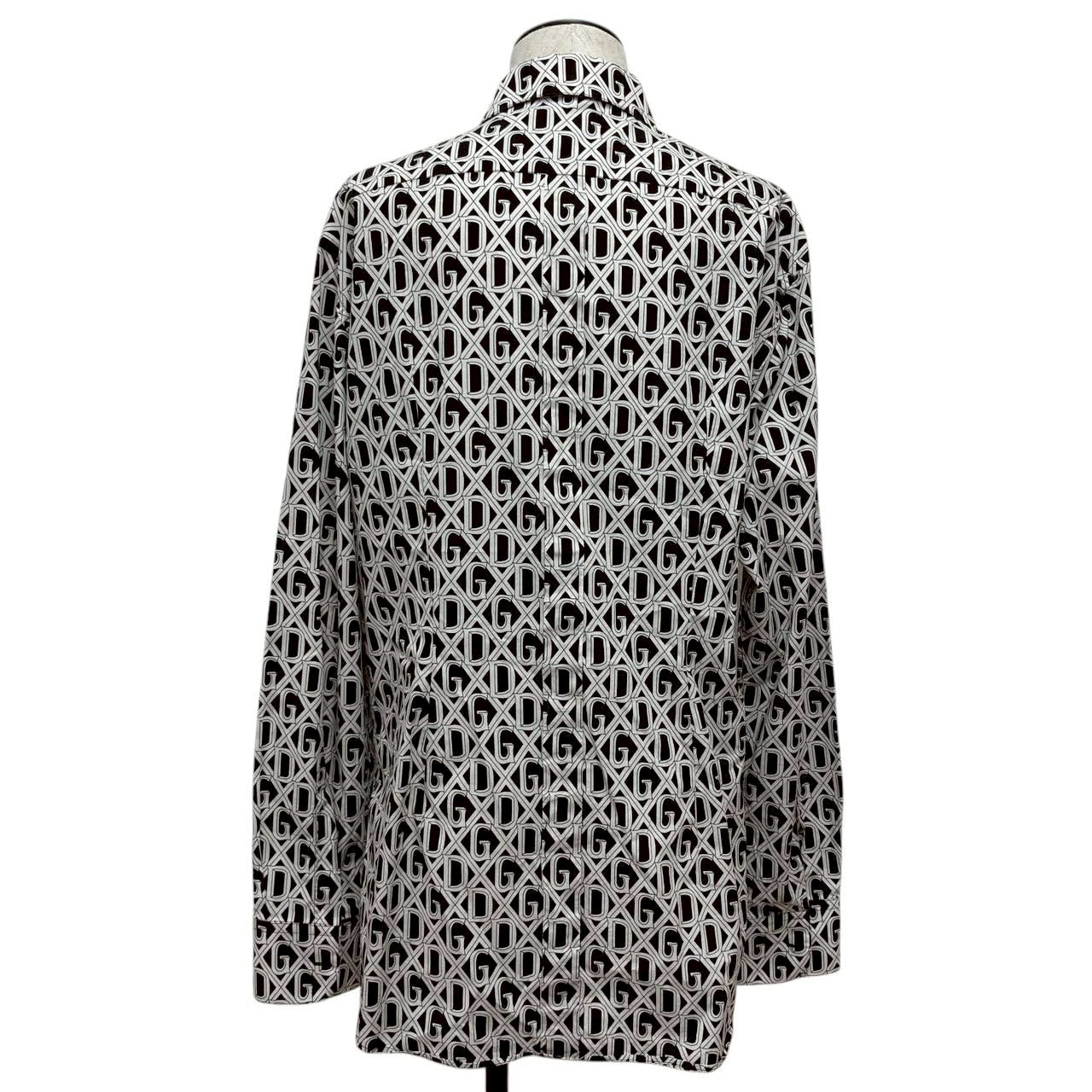 【RC2511-02】 DOLCE&GABBANA トップス 白 黒 メンズ