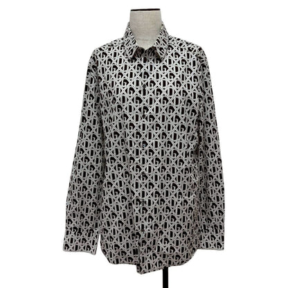 【RC2511-02】 DOLCE&GABBANA トップス 白 黒 メンズ