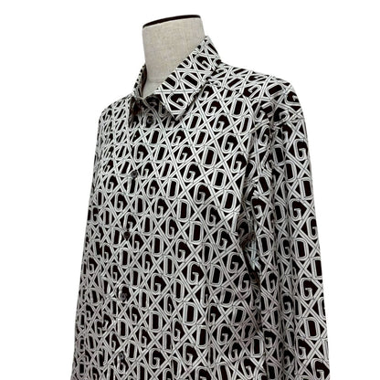 【RC2511-02】 DOLCE&GABBANA トップス 白 黒 メンズ