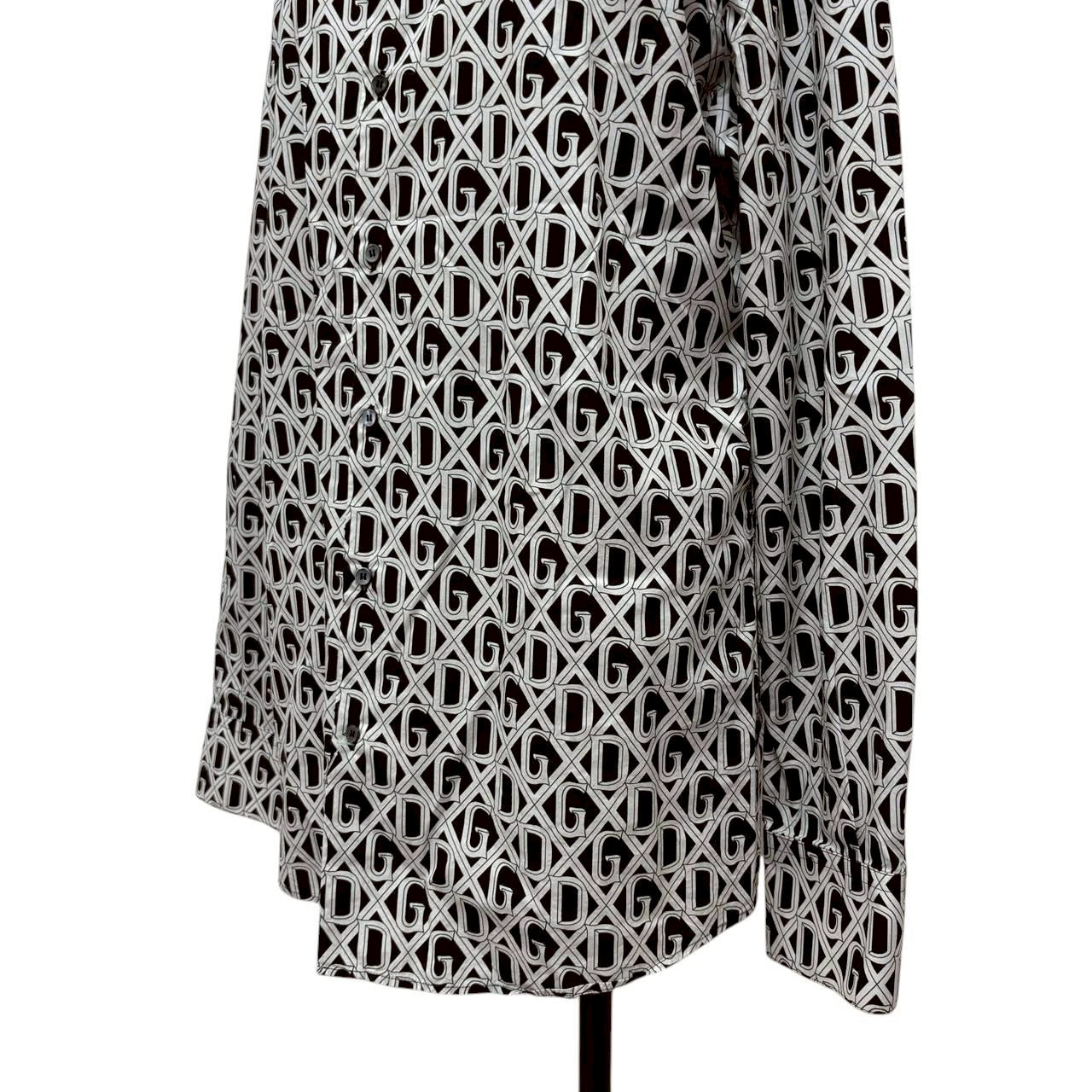 【RC2511-02】 DOLCE&GABBANA トップス 白 黒 メンズ