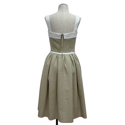 【RC2511-09】FOXEY NEW YORK ワンピース ピスタチオグリーン 38 レディース