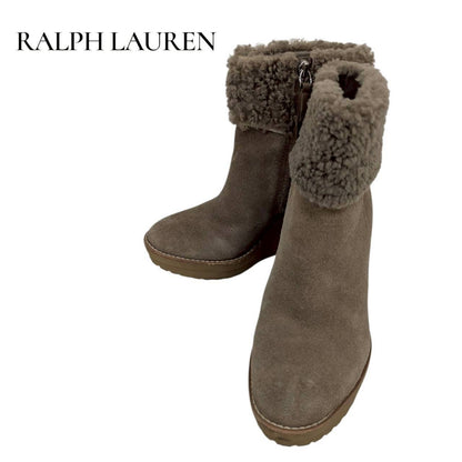 【RC2511-235】RALPH LAUREN ブーツ ブラウン 36.5