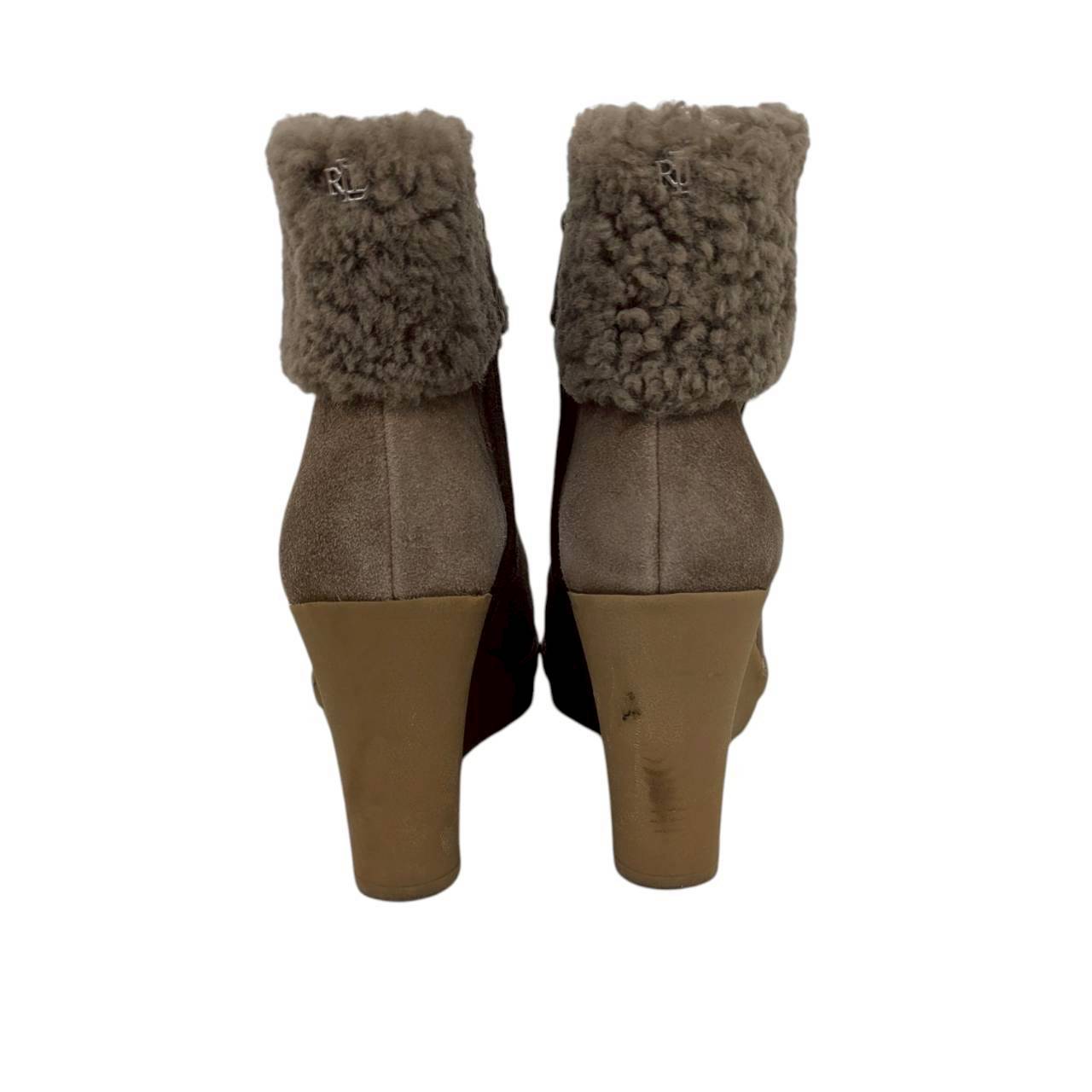 【RC2511-235】RALPH LAUREN ブーツ ブラウン 36.5