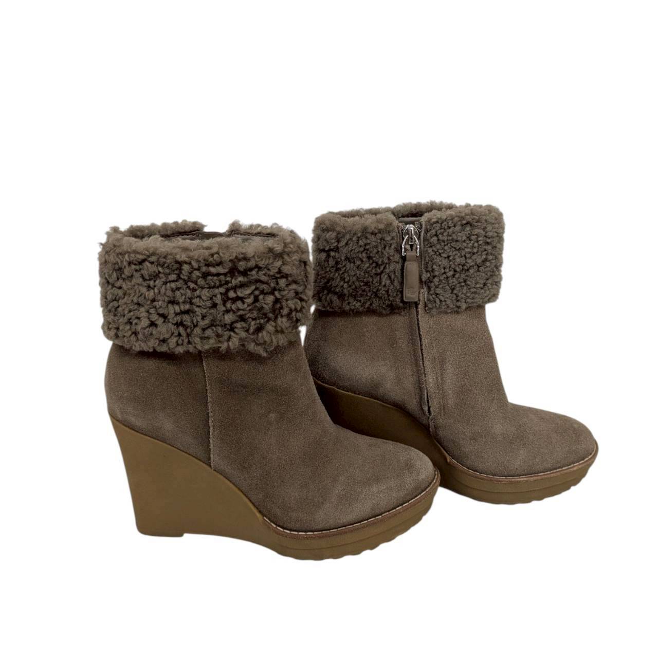 【RC2511-235】RALPH LAUREN ブーツ ブラウン 36.5