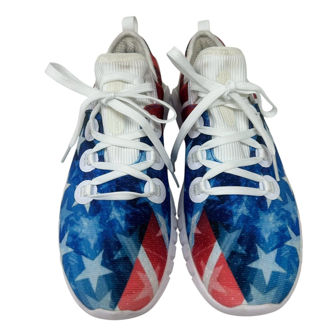 【RC2511-250】アンダーアーマー　ブルー星柄スニーカー　25cm