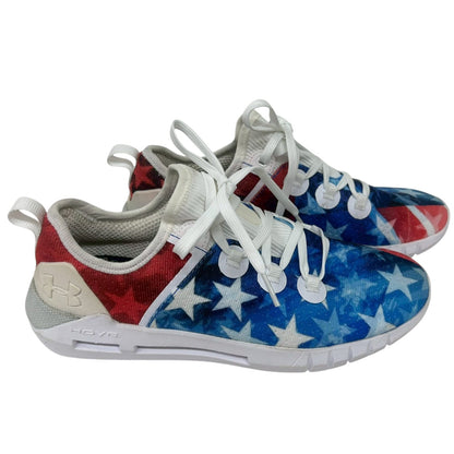 【RC2511-250】アンダーアーマー　ブルー星柄スニーカー　25cm