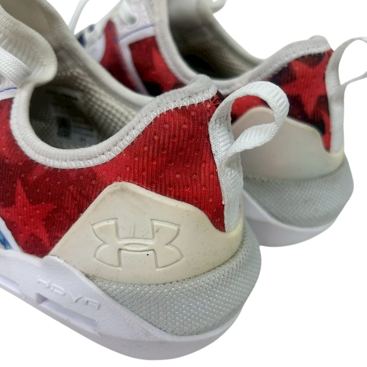 【RC2511-250】アンダーアーマー　ブルー星柄スニーカー　25cm