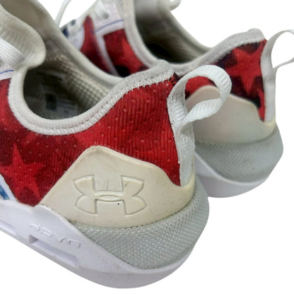 【RC2511-250】アンダーアーマー　ブルー星柄スニーカー　25cm