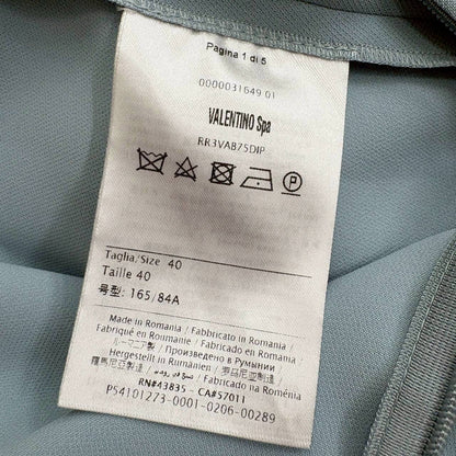 【RC2511-320】RED VALENTINO　ノースリーブ ワンピース 水色 40 レディース