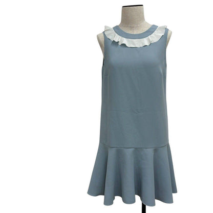 【RC2511-320】RED VALENTINO　ノースリーブ ワンピース 水色 40 レディース