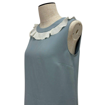 【RC2511-320】RED VALENTINO　ノースリーブ ワンピース 水色 40 レディース