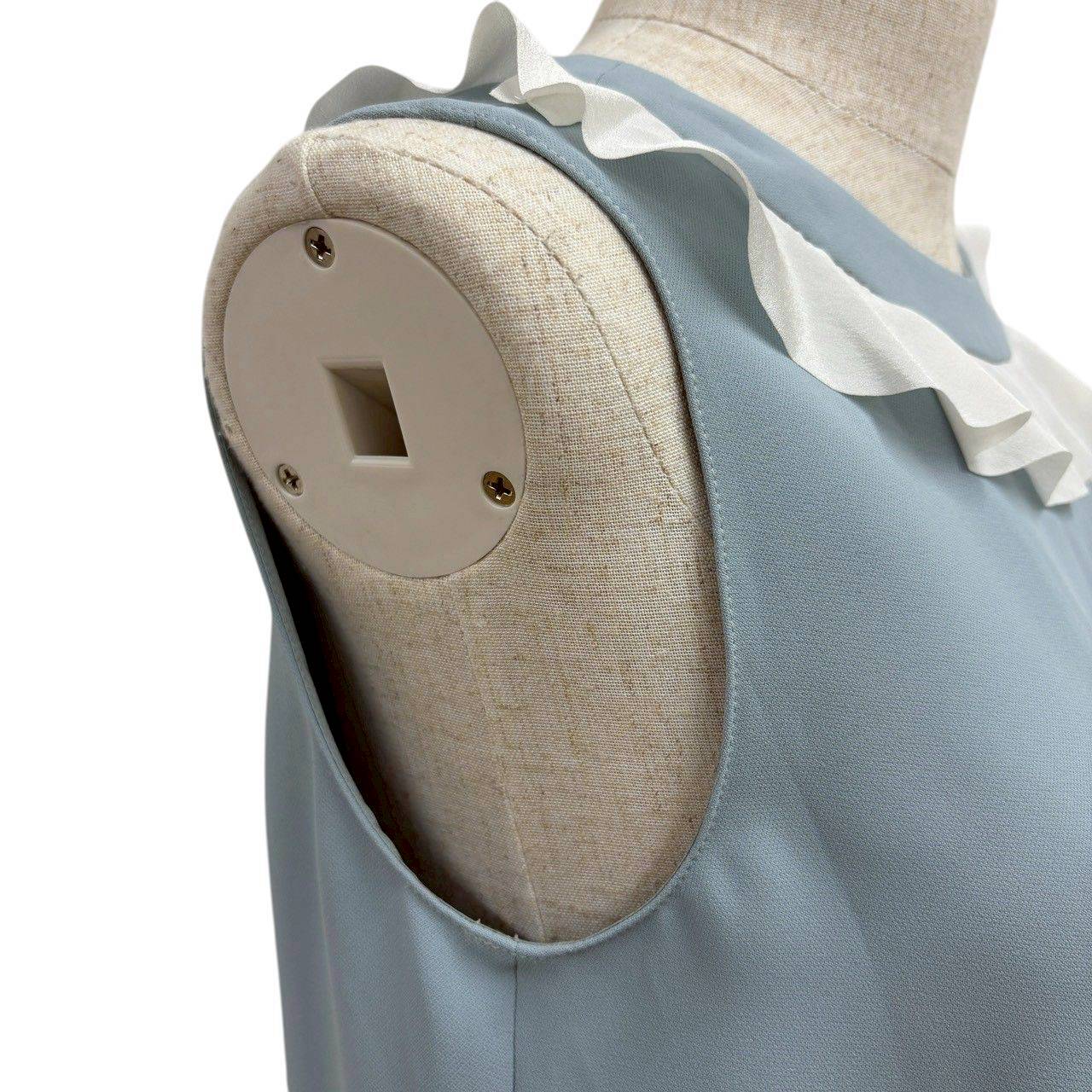 【RC2511-320】RED VALENTINO　ノースリーブ ワンピース 水色 40 レディース